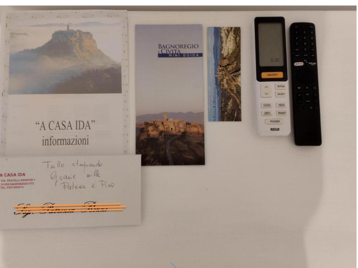 A Casa Ida Daire Bagnoregio Dış mekan fotoğraf
